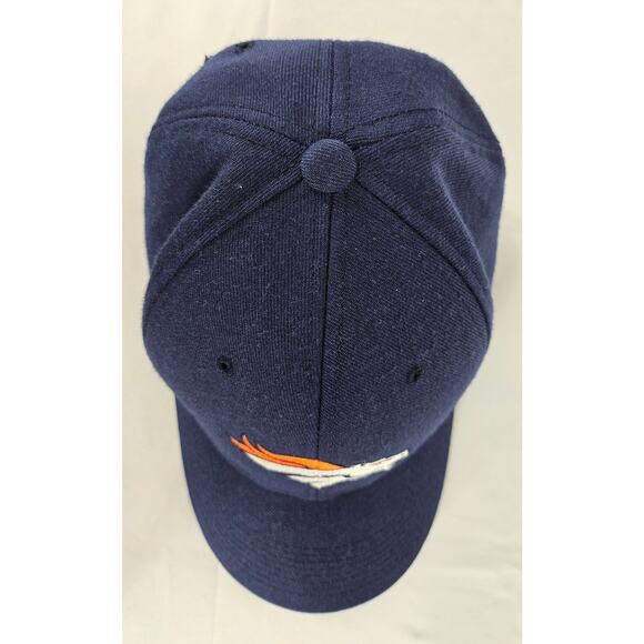 VINTAGE DENVER BRONCOS NFL STARTER BLUE EMBROIDERED STRAP BACK CAP HAT ONE SIZE - Picture 5 of 8